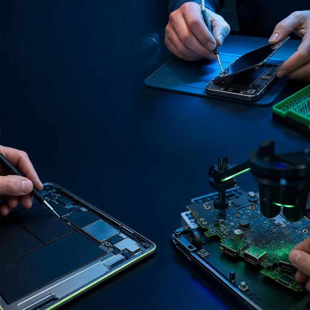 Smartphone, tablet, and console motherboard repair
